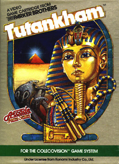 COLECO tutankham box