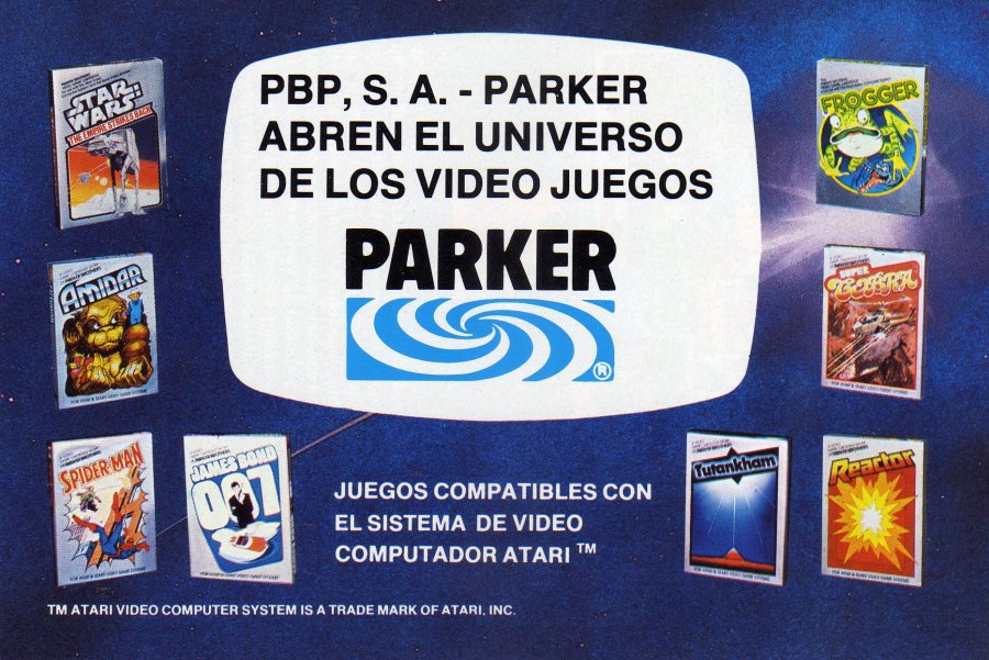 juegos parker Atari
