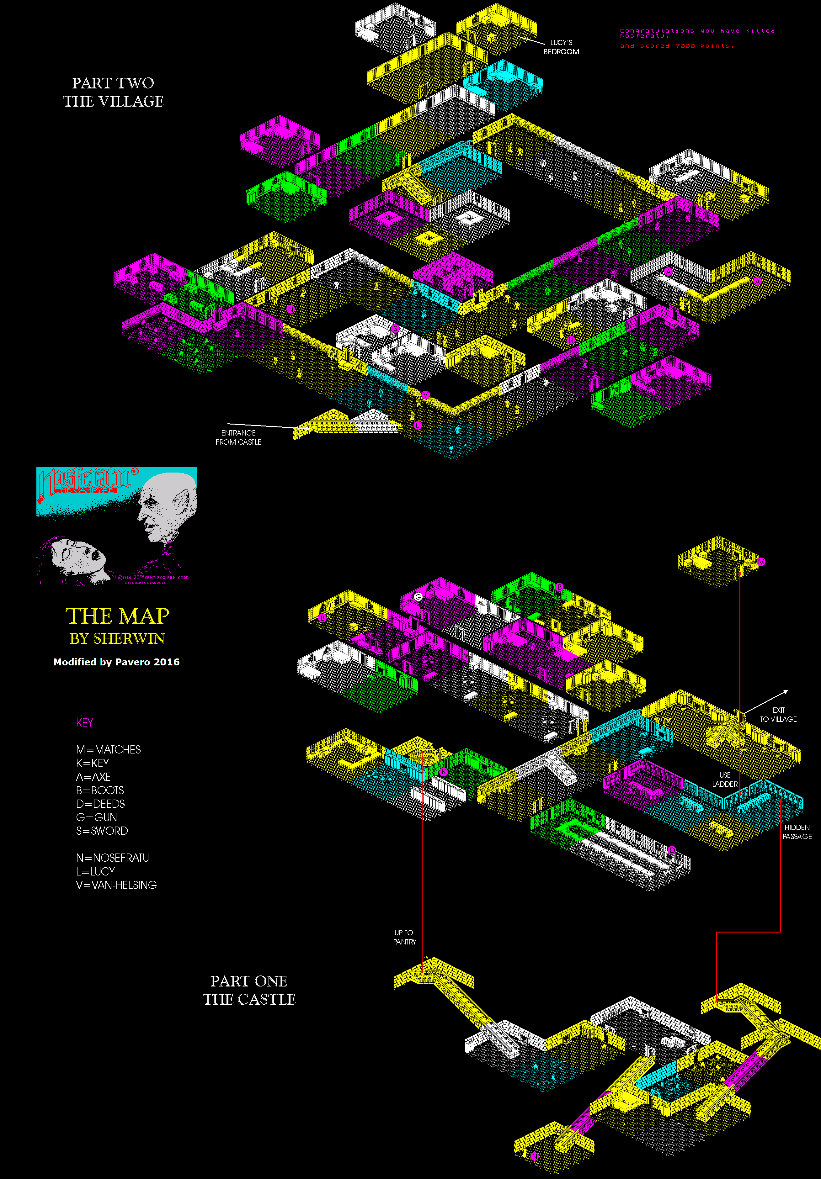Nosferatu mapa